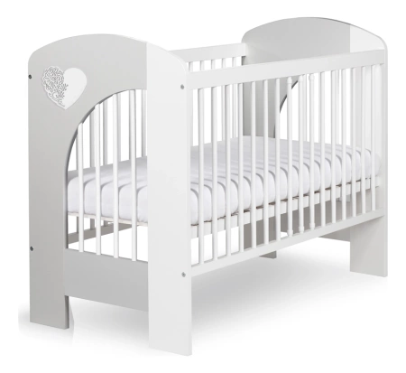 Klupś Nel Łóżeczko Serce 120x60