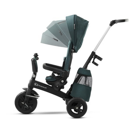 Kinderkraft EASYTWIST - Rowerek trójkołowy Midnight Green