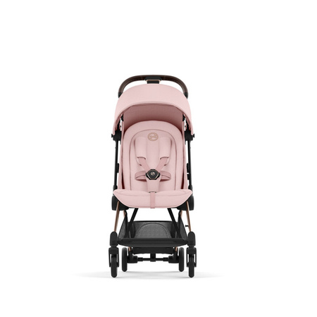 Cybex Coya Wózek Spacerowy Rama Rosegold Peach Pink + Pałąk do Wózka