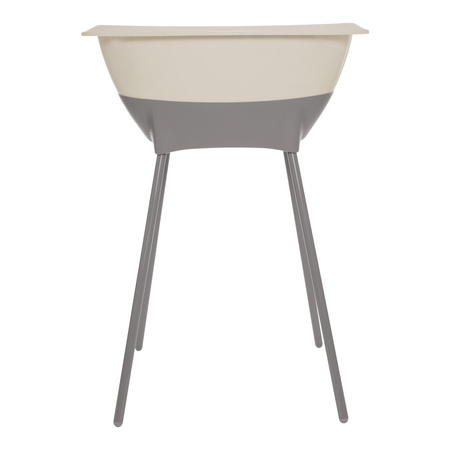 Luma Zestaw Kąpielowy 8 Elementów Wanienka i Akcesoria Almond