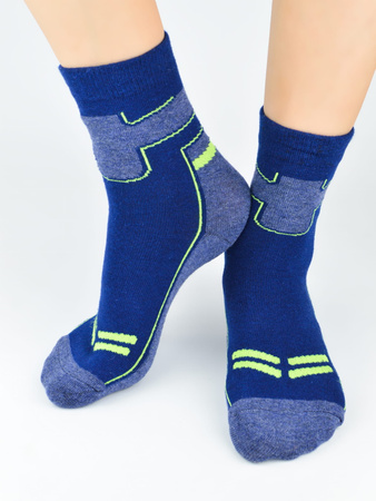 Noviti  Skarpety Bawełniane Wzorzyste Chłopięce Rozmiar 35-38 Mix