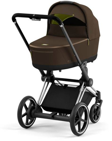 Cybex e-Priam 3.0 Wózek Głęboko-Spacerowy + Cloud Z Fotelik Samochodowy 0-13 kg Zestaw 3w1 Khaki Brown
