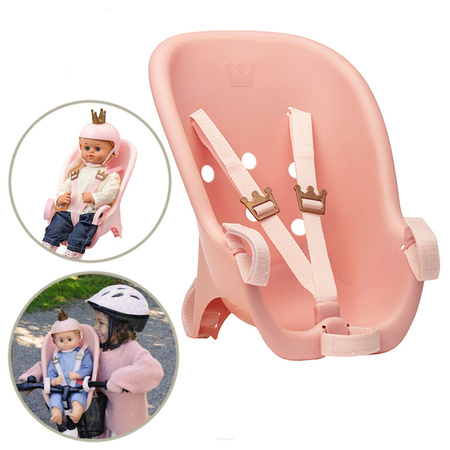 Skrallan Fotelik Rowerowy Dla Lalki