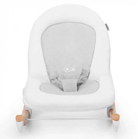 [OUTLET] Kinderkraft Finio Leżaczek/Bujaczek White Oiled
