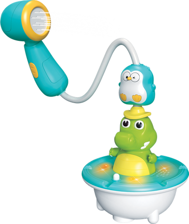 Dumel Krokodyl Wodna Zabawa Kąpielowa Fontanna Usb