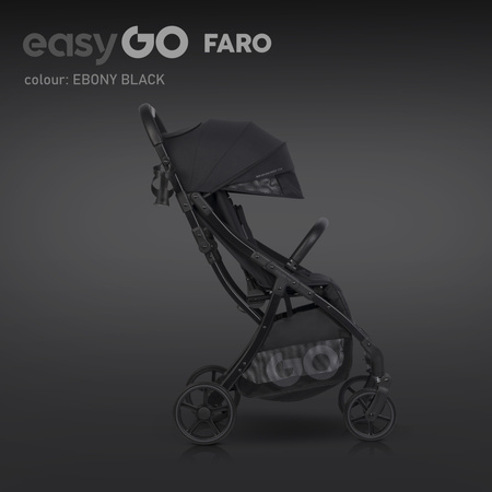 Easy Go Faro Wózek Spacerowy Ebony Black