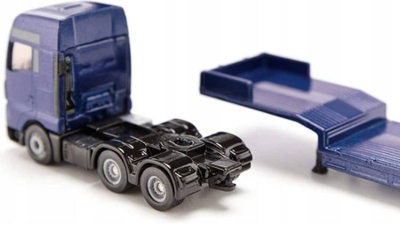 Siku Super Man Truck With Low Loader And Jcb Wheel Loader