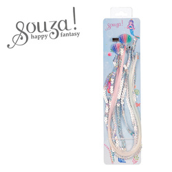 Souza! Spinki do włosów doczepiane pasemka muszelki Jody 2 szt.