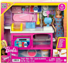 Mattel Barbie Ciastkarnia Zestaw Lalka + Akcesoria