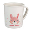 Canpol Babies Cute Animals Kubek Plastikowy z Uchem  4/413_PIN2 170ml Różowy Królik