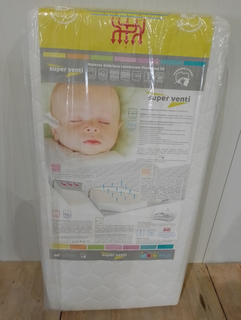 [OUTLET] Super Venti Materacyk Lateksowo-Piankowy 120x60x10cm Prestige Line
