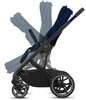 Cybex Talos S Lux Wózek Spacerowy Czarna Rama Soho Grey