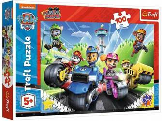 Trefl PAW Psi Patrol Na Motorach Puzzle 100 Elementów