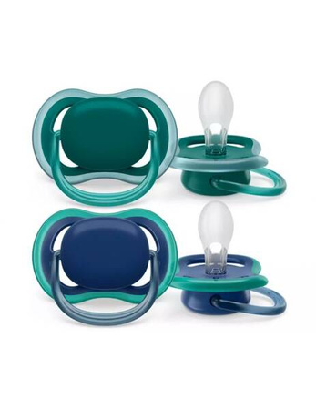 Avent Philips Smoczek Uspokajający Ultra Air 6 - 18 Boy 2szt