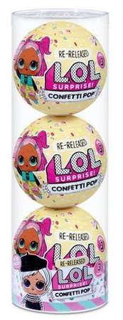 MGA L.O.L Surprise Confetti Beatnik Baby Lalka Mix 6pak Angel