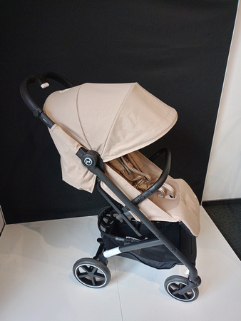 [OUTLET] Cybex Beezy Wózek Spacerowy Rama Czarna Almond Beige 2024