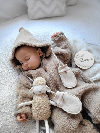 Zaffiro Nevada Kombinezon Wełniany Dla Dzieci 74/80 Brown