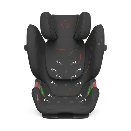 Cybex Pallas G I-Size Fotelik Samochodowy 9-50kg + Tapicerka Letnia Lava Grey 2023