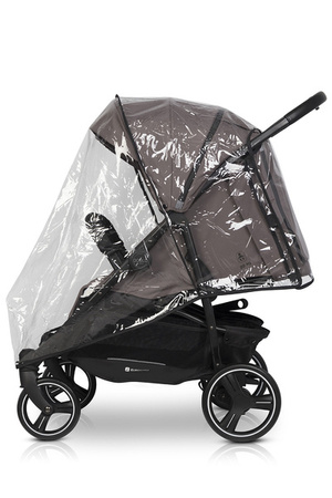 Euro-Cart Doblo Wózek Spacerowy Bliźniaczy lub Rok Po Roku Taupe