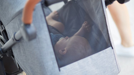 Kinderkraft Prime Wózek Głęboko-Spacerowy 3w1 + Mommy Bag Black