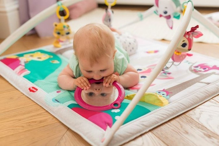 Tiny Love Gimnastyka Mata Dla Bobasa z Pałąkami - Świat Małej Księżniczki