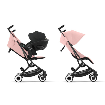 Cybex Libelle 2.0 Wózek Spacerowy Rama Czarna Candy Pink