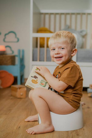 Tega Teggi Nocnik Ergonomiczny Granatowy/Biały