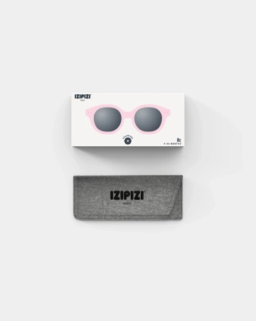 IZIPIZI Okulary Przeciwsłoneczne dla Dzieci 9-36 msc Pastel Pink C