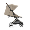 Cybex Orfeo Wózek Spacerowy Rama Taupe Almond Beige + Snogga 2 
