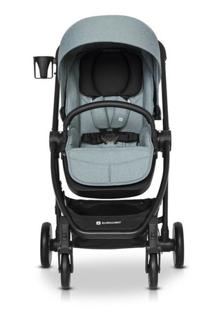 Euro-Cart Crox Wózek Głęboko-Spacerowy 2w1 z miękką gondolą Cosmic Blue