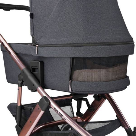 ABC Design Salsa 4 Air Wózek Głęboko-spacerowy 2w1 + akcesoria 2023 Bubble