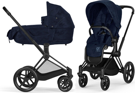 Cybex Priam 4.0 Wózek Głęboko-Spacerowy Rebellious Luxury Denim Blue