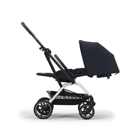 [OUTLET] Cybex Eezy S Twist Plus 2 Wózek Spacerowy Rama Srebrna Dark Blue 2024
