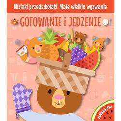 Trefl Misiaki-Przedszkolaki. Małe-Wielkie wyzwania. Gotowanie i Jedzenie