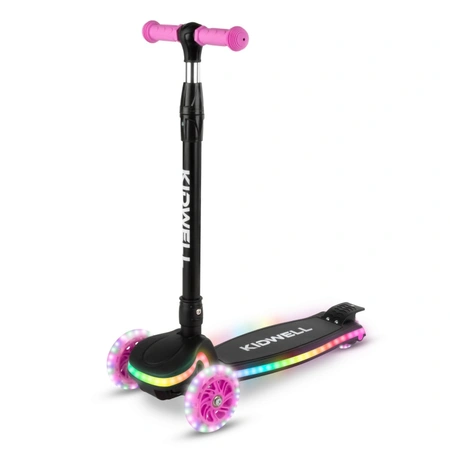 Kidwell Led Lumo Hulajnoga Trójkołowa Pink