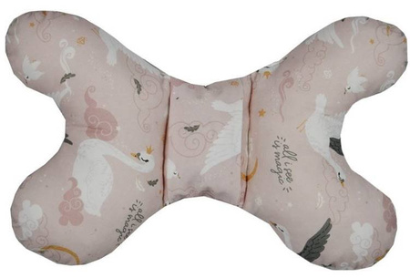 Poduszka Motyl PO-20   Łabędzie Różowe