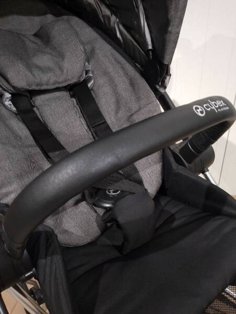 Cybex Mios Wózek Spacerowy 2.0 Tapicerka Siedziska Manhattan Grey Plus