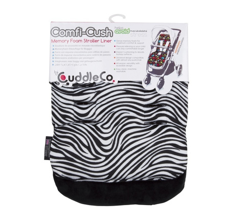 CuddleCo Wkładka Do Wózka Comfi Cush Zebra 