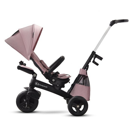 Kinderkraft EASYTWIST - Rowerek trójkołowy Marvelous Pink