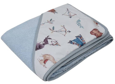 Okrycie Kąpielowe Ok-09 Zwierzęta Indianie 