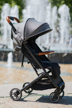 4BABY Twizzy Wózek Spacerowy XXII Dark Grey