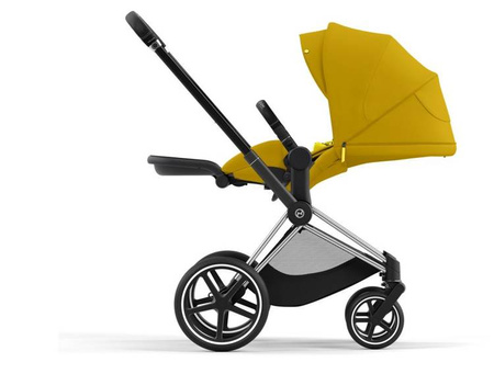 [OUTLET] Cybex Priam 4.0 Mustard Yellow - stelaż Chrome Black
