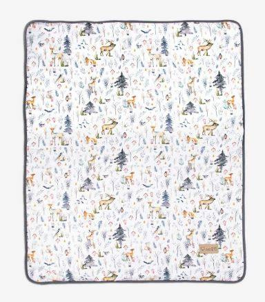 Albero Mio Kocyk Pluszowy Skandynawski Las F002