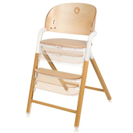 Lionelo Celia - krzesełko do karmienia rosnące z dzieckiem | Natural Wood
