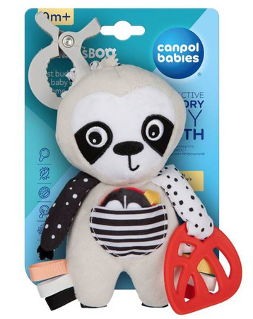 Canpol Babies Interaktywna Sensoryczna Zabawka BabiesBoo Leniwiec 68/090