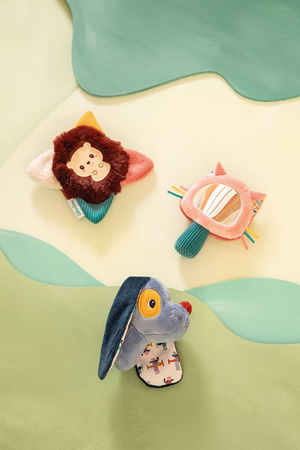 Lilliputiens Zestaw rozwijający zmysły multisensoryczny Piesek Jules 0 m+