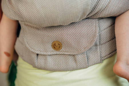 LennyLamb LennyPreschool Splot Jodełkowy, 100% Bawełna - Mała Jodełka Rozmiar Preschool Almond