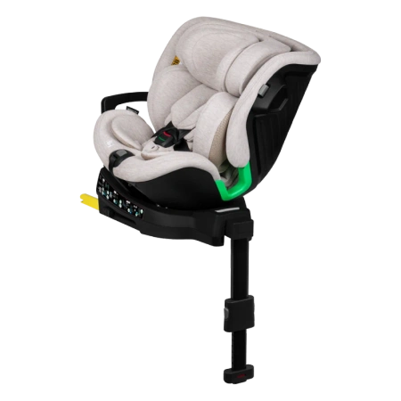 Lionelo Harmony i-Size - obrotowy fotelik samochodowy 0-36 kg | Beige Sand Bamboo