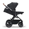Kinderkraft B-Tour Mink Pro Wózek Głęboko-Spacerowy + Fotelik 0-13 kg Zestaw 3w1 Black