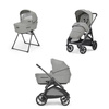 Inglesina Aptica Duo Wózek Głęboko-Spacerowy + Stojak na Gondolę Satin Grey 2024